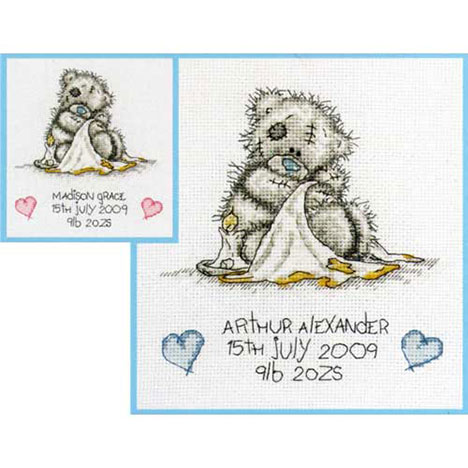Birth Sampler Me to You Bear Cross Stitch Kit £10.19